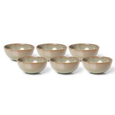 Imagem de Jogo De Bowl Copa E Cia 6 Peças Reative Em Cerâmica Verde