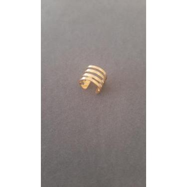 Imagem de Brinco Pirceng fake - MD folheados estilo ouro 