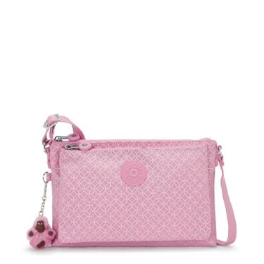 Imagem de Bolsa tiracolo Kipling Mikaela estampada, Malha mística, 9.25''L x 6''H x 1.5''D