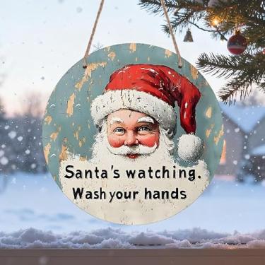 Imagem de Cartazes e impressões de parede de alumínio redondos planos 2D, adequados para cozinha, banheiro, escritório, decoração de casa de fazenda, presente para colegas de trabalho, irmão, irmãs, amigos