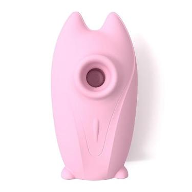 Imagem de Vibrador de Pulsação Monstrinho, Sugador de Clitoris, Silicone, 9.3cm x 4.8cm, 7 Modos, Recarregável USB, Resistente à Água, Ergonômico