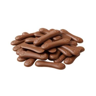 Imagem de Língua de Gato com Chocolate ao Leite Zero Açúcar (Granel 100g) - GENE