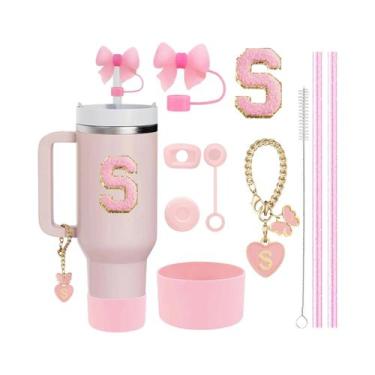 Imagem de Conjunto De Acessórios Para Copo Stanley Com 10 Peças: 2 Canudos, Esco