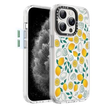 Imagem de GuardCrew Capa para iPhone 15 Pro Max, [proteção contra quedas de grau militar de 3,5 m à prova de colisão] [antiamarelamento e antidescasca] capa de telefone fina à prova de choque transparente TPU