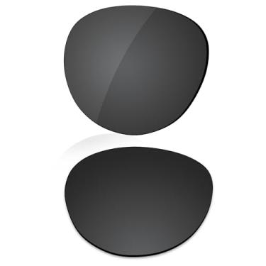 Imagem de LenzReborn Lente polarizada de reposição para óculos RayBan Meta Headliner (Gen 2) RW4013 50 mm AI Glasses - Mais opções, Preto escuro - polarizado, One Size