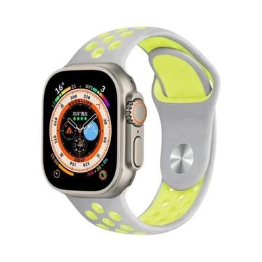 Imagem de Pulseiras De Silicone Esportivas De 42mm E 46mm Para Apple Watch Serie