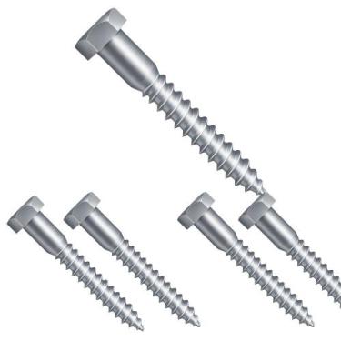 Imagem de Kit 5 parafuso sexta soberba 5/16x70 12 bucha - JOMARCA