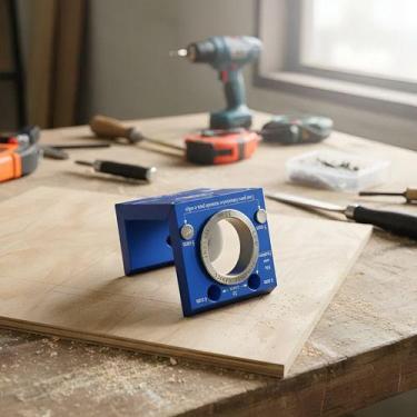 Imagem de Gabarito Dobradiça Caneco 35mm Para Marcenaria Lcm