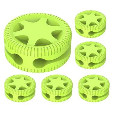 Imagem de Ganchos para Cabos e Cordões - Conjunto Multifuncional De 6 Peças,Suportes para Cabos de Mesa de Escritório | Para Quarto Escritório Criado Mudo Dormitório Apartamento Telefone E Tablet