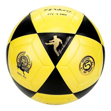 Imagem de Bola De Futevolei Poker Rio Poker Nº 5 Cor Amarelo E Preto