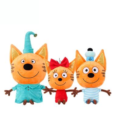 Imagem de Boneca de brinquedo de pelúcia Kid-e-Cats recheada para crianças