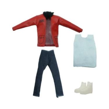 Imagem de Boneco Masculino De 29CM Com Conjunto De Roupas Feitas À Mão, Traje De