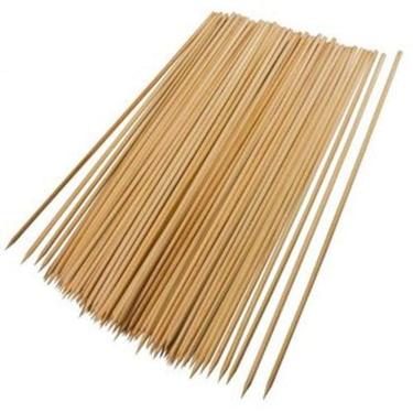 Imagem de Espetos de bambu – 30 cm – Pacote com 100