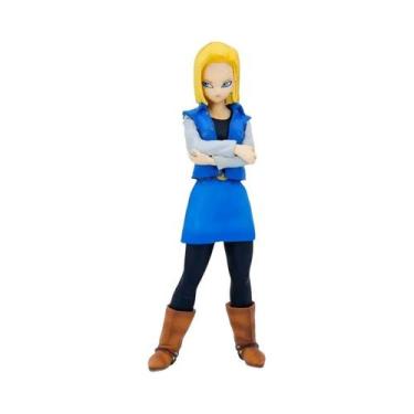 Imagem de Figuras De Ação PVC Dragon Ball Z Android 17 18 De 27CM, Brinquedos Pa