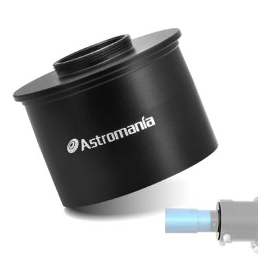 Imagem de Astromania C Mount para adaptador de câmera de vídeo de 5 cm Telescópio Astrofotografia