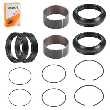 Imagem de Bucha de óleo para amortecedor de garfo dianteiro com kit de vedação contra poeira para Suzuki GSX-R1000 2009-2024 51173-27G00 51152-47H10