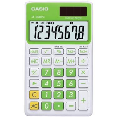 Imagem de Calculadora de função padrão Casio SL-300VC-GN, verde