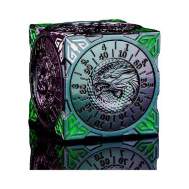 Imagem de Conjunto De Dados 7 Em 1 Com Spinner De Dedo, Dados D6, Bússola E Dado