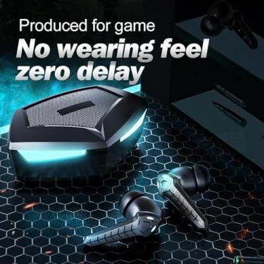 Imagem de Generic Fones de Ouvido Sem Fio para Jogos Com Tecnologia 5.4 Aprimorada para Música Cristalina, para Viajantes e Passageiros, Pretos