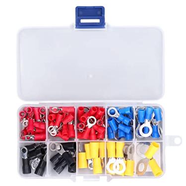 Imagem de Hyuduo 102pcs Crimp Connector Crimp Terminal Wire Connector Kit Com Cobre Enlatado para Conexão Elétrica de Veículo Doméstico