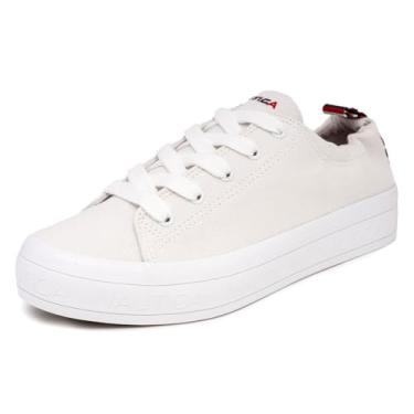 Imagem de Nautica T nis feminino fashion casual - Vapor (calcinha/sem cal ar), Asaria - Branco, 9