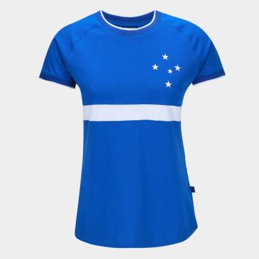 Imagem de Camiseta Cruzeiro Raglan Feminina-Feminino