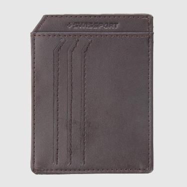 Imagem de Carteira Pequena Porta Cartões Dinheiro CNH Slim-Masculino