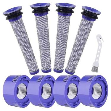 Imagem de Substituição para Acessórios de Limpeza V7 V8 Lavável e Reutilizável Materiais Premium Fácil Instalar Compatível com os Modelos Sem Fio Animal Absolut