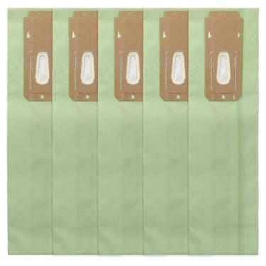 Imagem de Sacos para Aspiradores Verticais Oreck XL Número do Peça CCPK8DW Pacote de 5 Tecido Não Premium Papel Kraft Espesso Filtração Eficiente Ar Melhorado C