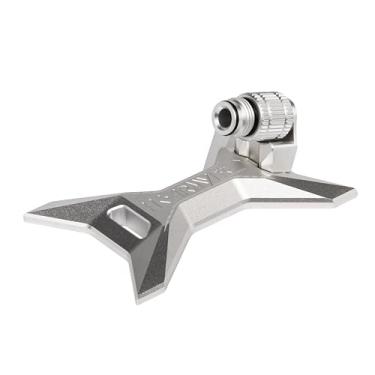 Imagem de HK Army Suporte de exibição de marcador de paintball com bloqueio de gravidade (prata)