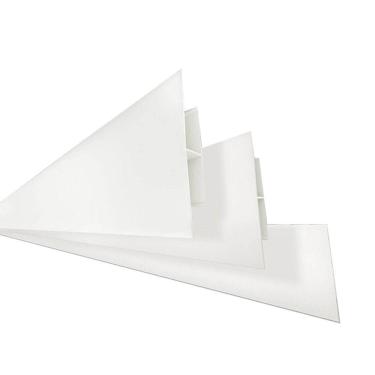 Imagem de Emenda Rígida Polifort Perfil H 8mm x 6cm x 6,00m Barra - Só vendido em conjunto com o forro Branco Neve