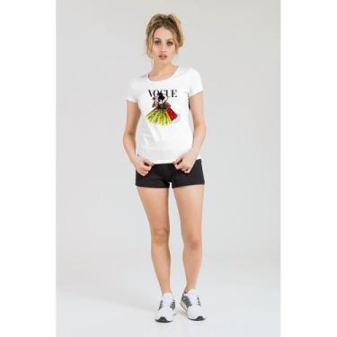 Imagem de Camiseta Vogue - TShirt - Princesas- Bela Adormecida, Bela e a Fera - 