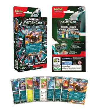 Imagem de Carta Pokemon Ex 60 Cartas Pokemon Para Jogar Houndoom Ex - Pokémon
