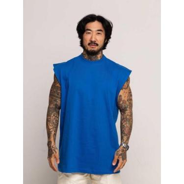 Imagem de Regata Oversized  Premium  - Thpe Store, Azul royal, G