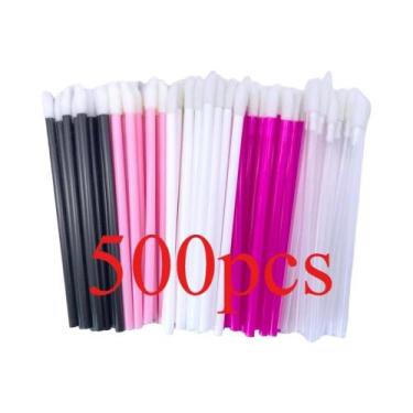 Imagem de 50/500PCS Pincéis Descartáveis Para Lábios Aplicador De Máscara Para E