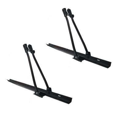 Imagem de 2 Transbikes De Calha Rack Teto True Up Bike Universal-Unissex