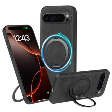 Imagem de MCFANCE Suporte magnético para capa Pixel 10 Pro [compatível com Magsafe] [antiderrapante, resistente a manchas e impressões digitais] [proteção da câmera] para Google Pixel 10 Pro, preto de 16 cm