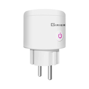 Imagem de Tomada Inteligente Tuya ZigBee 20A Padrão EU 4200W Com Monitor De Ener