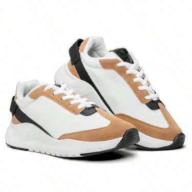 Imagem de Tênis Nalma Neoprene Detalhe Couro Sintético Limpa Fácil Feminino-Feminino