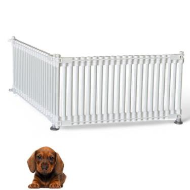 Imagem de Cercado multiuso em pvc-kit 2 módulos 40 cm - RESOLVE CERCADOS