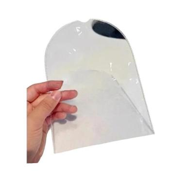 Imagem de Capa Protetora Transparente Impermeável De PVC Para Boneca Labubu De 1