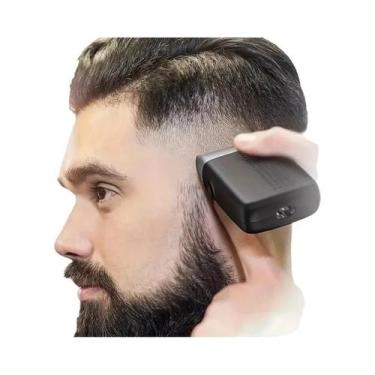 Imagem de Aparador De Barba Elétrico Masculino Portátil USB Recarregável - Prese