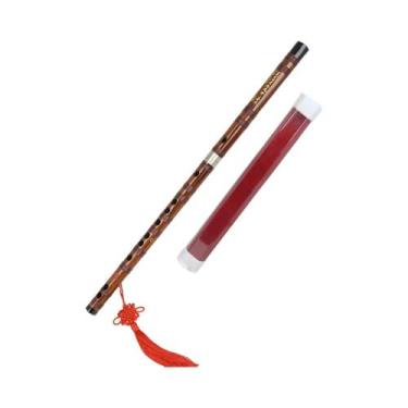 Imagem de Flauta De Bambu Profissional Dizi, Flauta Transversal, Instrumento Mus