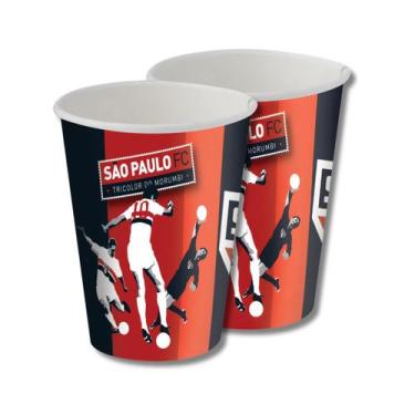 Imagem de Copos Descartáveis de Papel para Aniversário Comemoração - São Paulo -
