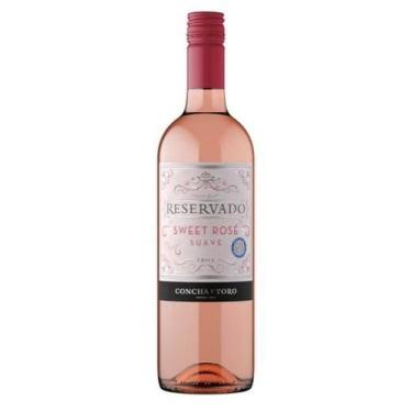 Imagem de Vinho Reservado Sweet Rose Suave - Garrafa 750 Ml - Concha Y Toro, Sua