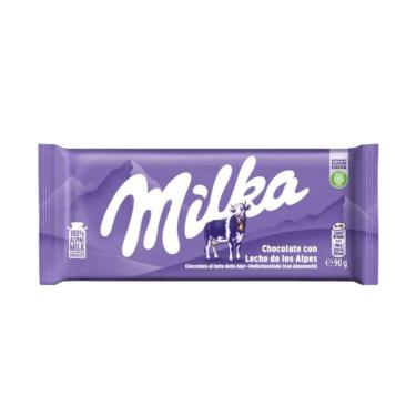Imagem de Chocolate Milka Alpine Milk 90g – Ao Leite dos Alpes