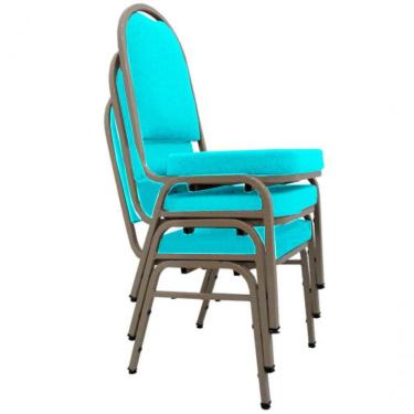 Imagem de 03 Cadeiras Para Hotel E Auditório Linha Hotel Verde