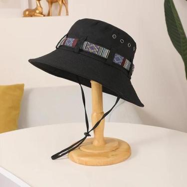 Imagem de Chapéu De Pescador Japonês Grande E Respirável Com Aba Larga Para Verã