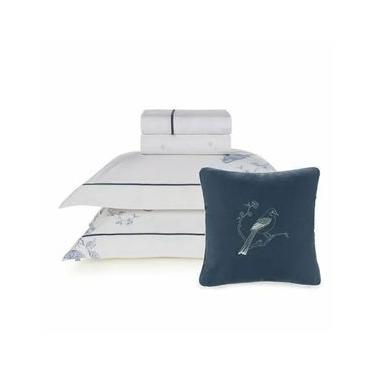 Imagem de Jogo de Cama King com Capa de Almofada 200 Fios 100% Algodão Dora Karsten