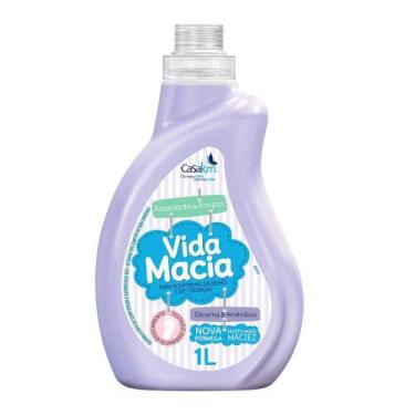 Imagem de Amaciante Vida Macia Amêndoas 1l - Casakm, Lavanda e Amêndoas, 1L